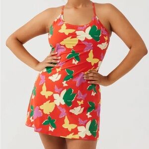 Outdoor Voices Patterned Exercise Dress - NWT